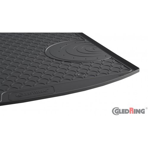 Original Gledring Premium Gummi Kofferraummatte - VOLKSWAGEN Touran 1T (Tiefer Boden) 2003-2015